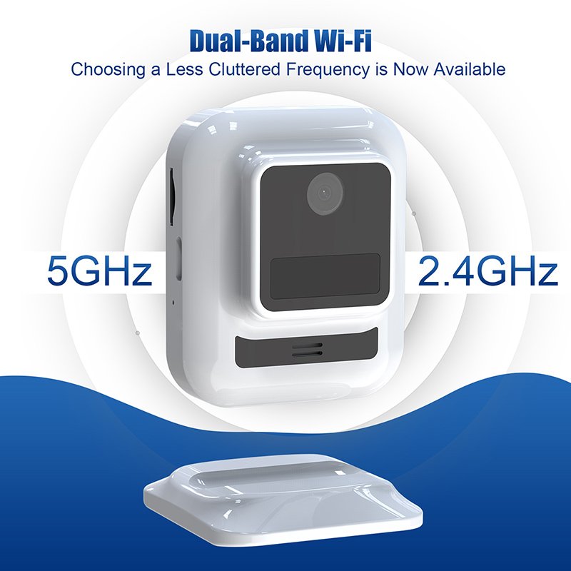 OEM Wifi IP CCTV Mini Camera M5 Dual Band 1080p Cmos Indoor Home Outdoor Portable White Mini DV 120 With Night Vision