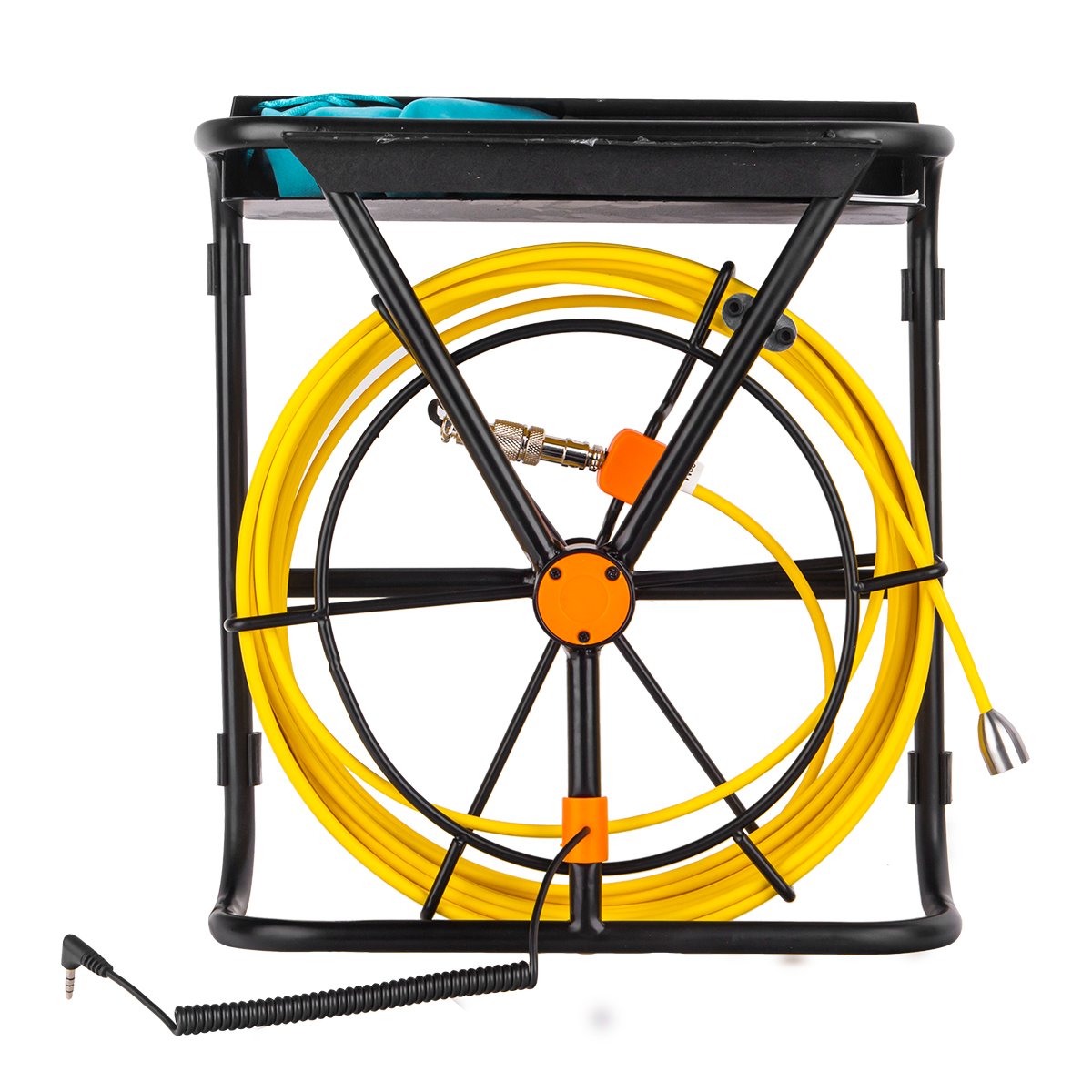 Guangdong High Quality Underfloor 20M 4.3" TFT Color Analog Screen Sewer Camera Endoscope DVR Recording Function Pipe Camera