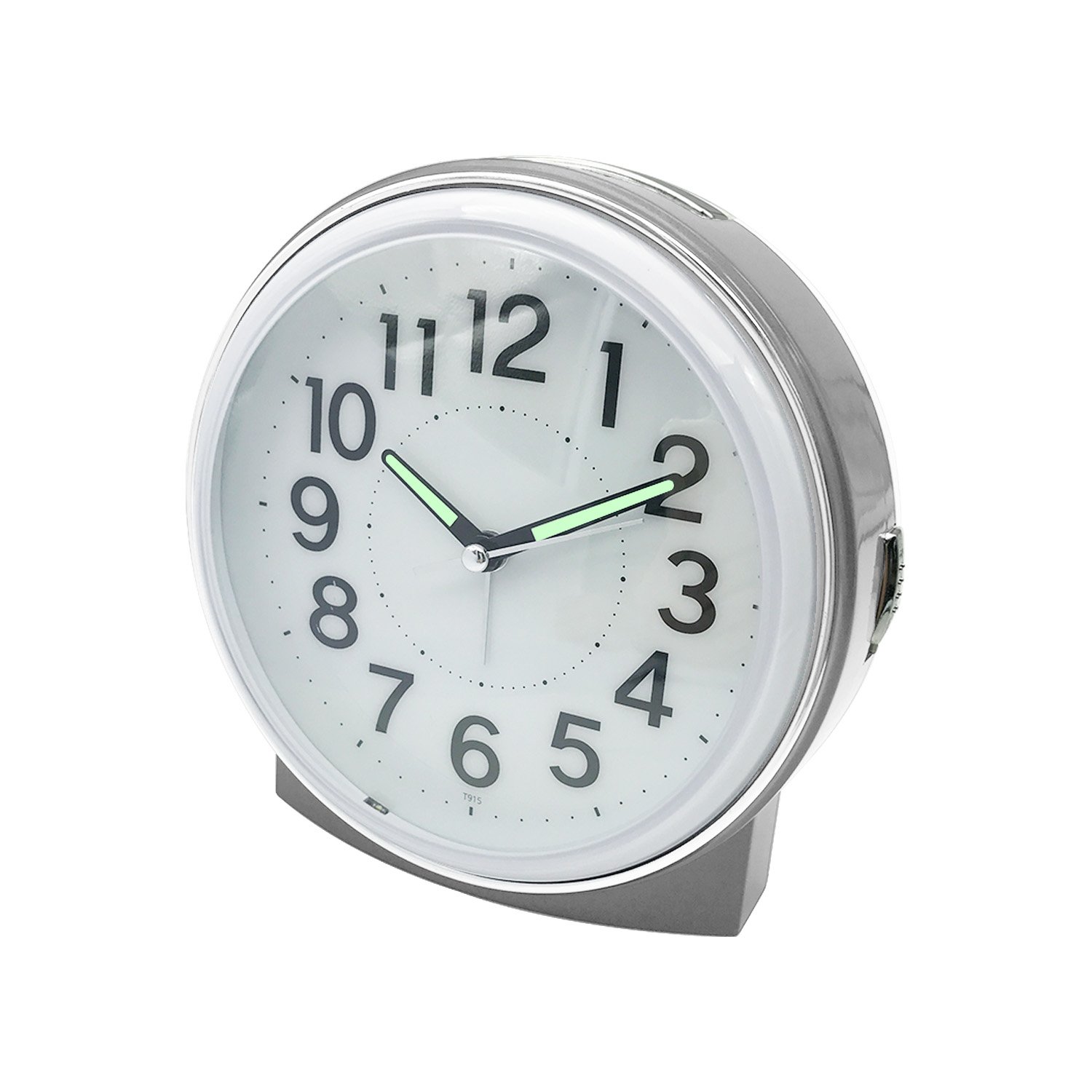 Custom Clear and loud English voice talking Analog alarm Clock keychain for Visually Impaired and elderly blind people