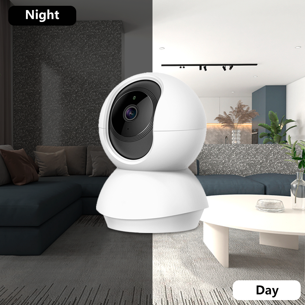 1080P Pan/Tilt Home Security Wi-Fi Camera for Baby Monitor