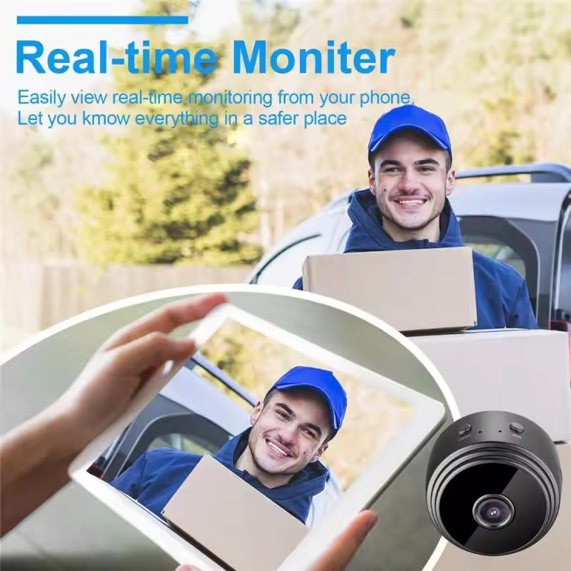 Rscamtom A9 Mini Camera Wifi 1080P HD IP Camera Home IR Night Magnetic Wireless Mini Camcorder Micro Video Surveillance Camera