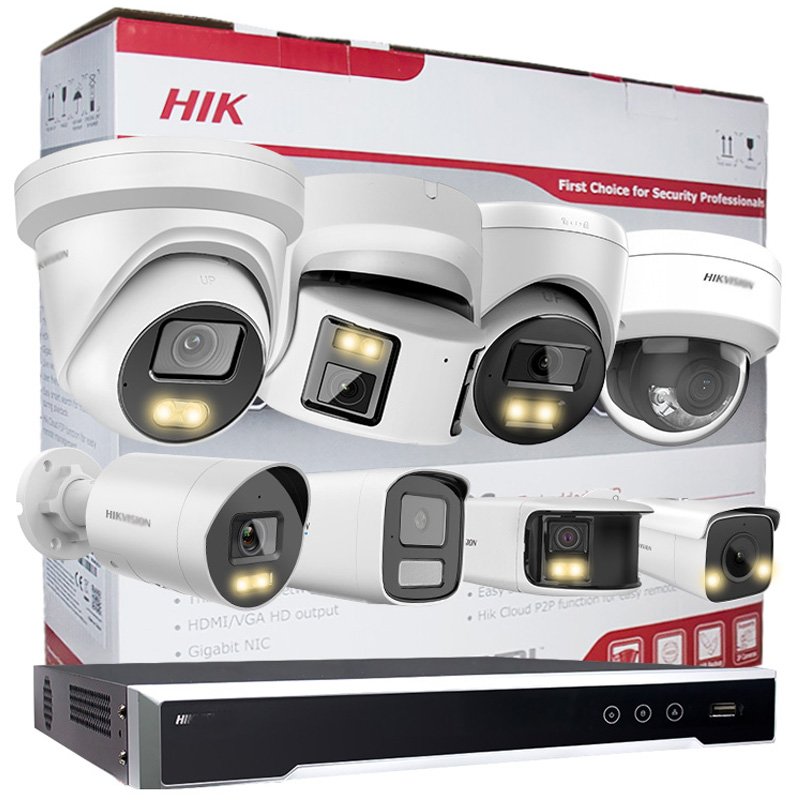 HIK 8MP Smart Hybrid Light Human/Vehicle Detection 2.8 and 4 mm Fixed Dome Network Camera DS-2CD1183G2-LIU(F) DS-2CD1183G2-LIU