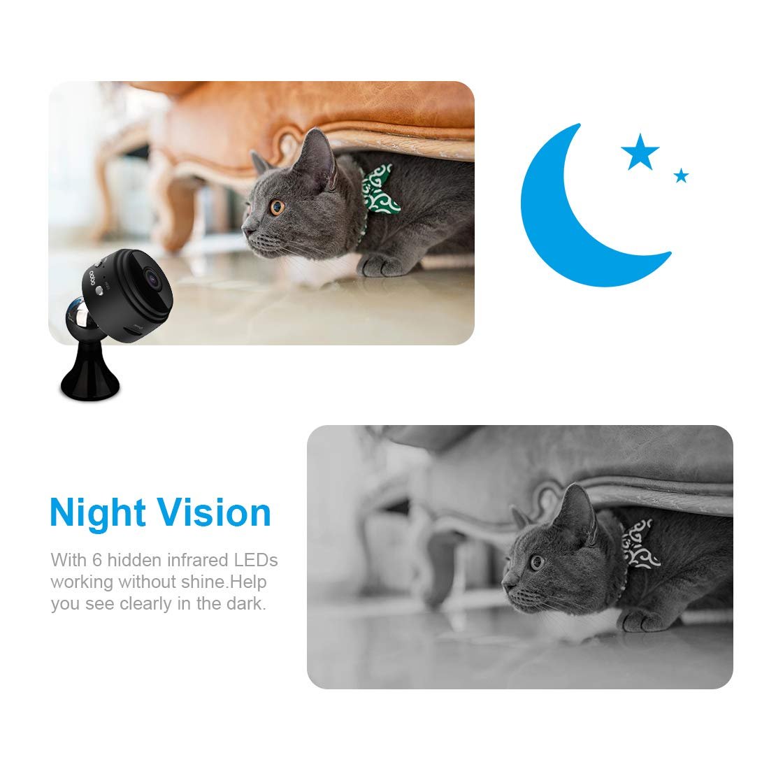 hot sale Handy camera A9 Mini 1080P Small Wireless mini IP Camera Mobile remotely Wifi wide angel Camera