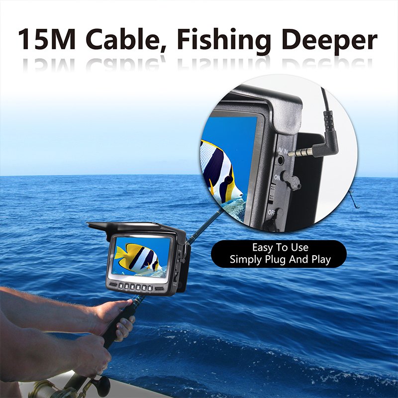 Top sales underwater fishing camera ip68 underwater camera CE Rohs approved CR110-7HBS