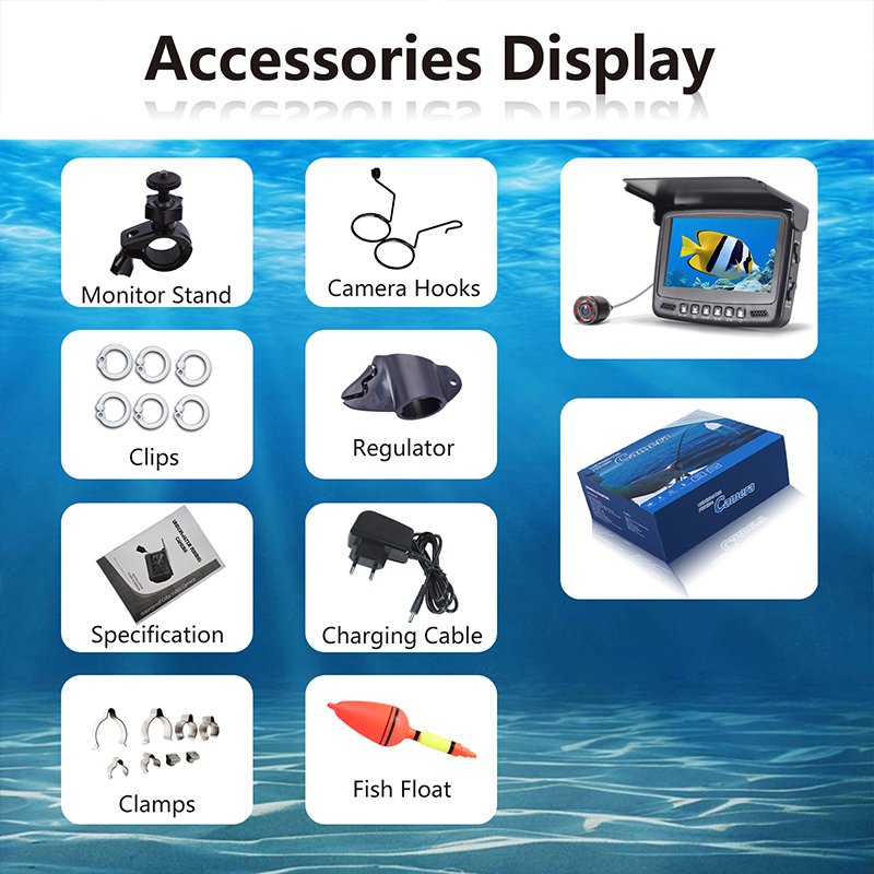 Top sales underwater fishing camera ip68 underwater camera CE Rohs approved CR110-7HBS