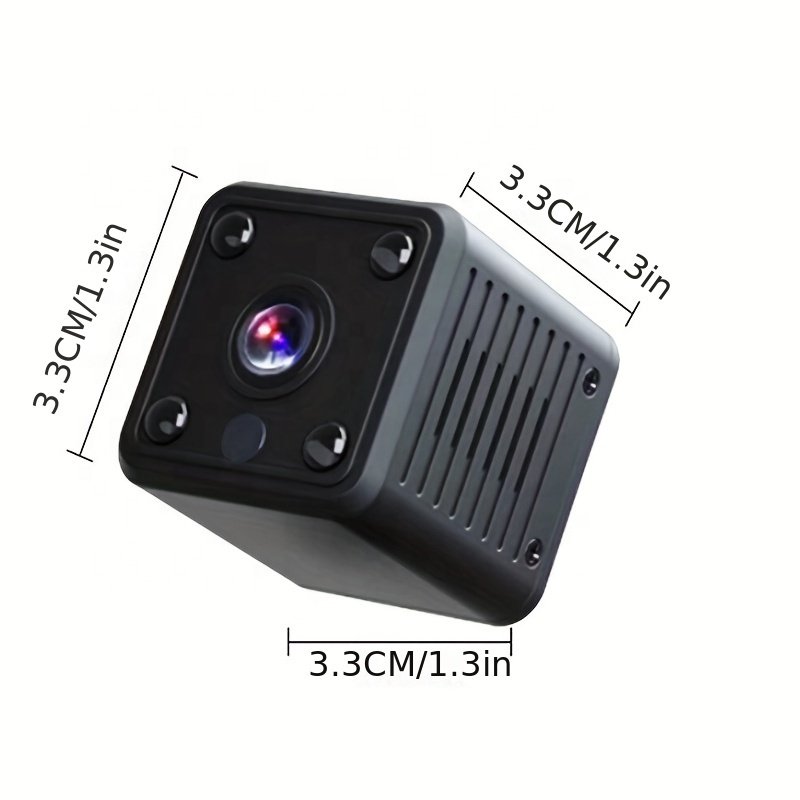 1080P Battery Powered Wireless WiFi Small Nanny Cam Mini Camera surveillance night vision remote view on Mobile APP