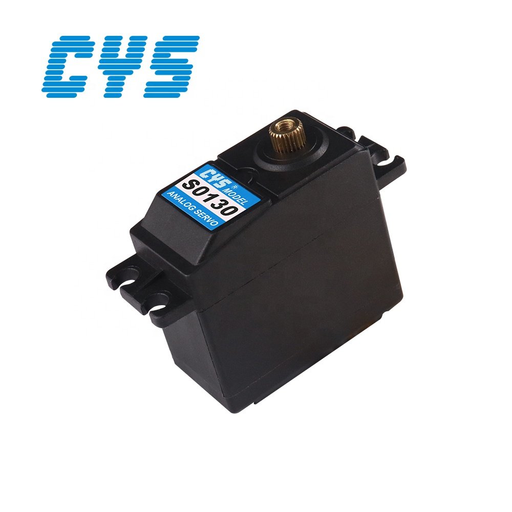 13kg*cm Standard Size Waterproof with Iron Core Motor Analog RC Servo, CYS-S0130 Servo for 1:10 RC Car