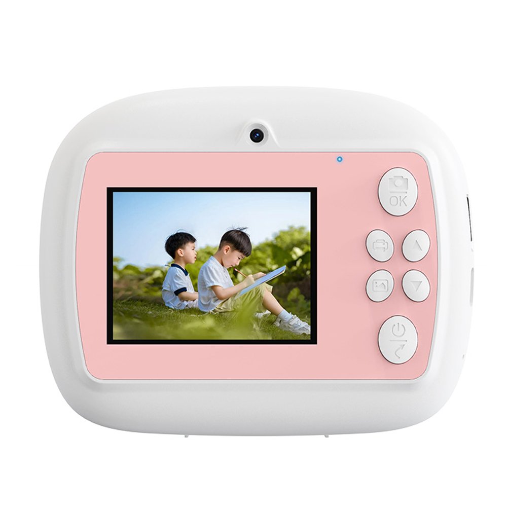 2024 C12 Kids Digital Camera 1080P Dual-Camera Quick Printing Video Recordings Music Games Children's Take Photo Camera Gift Set