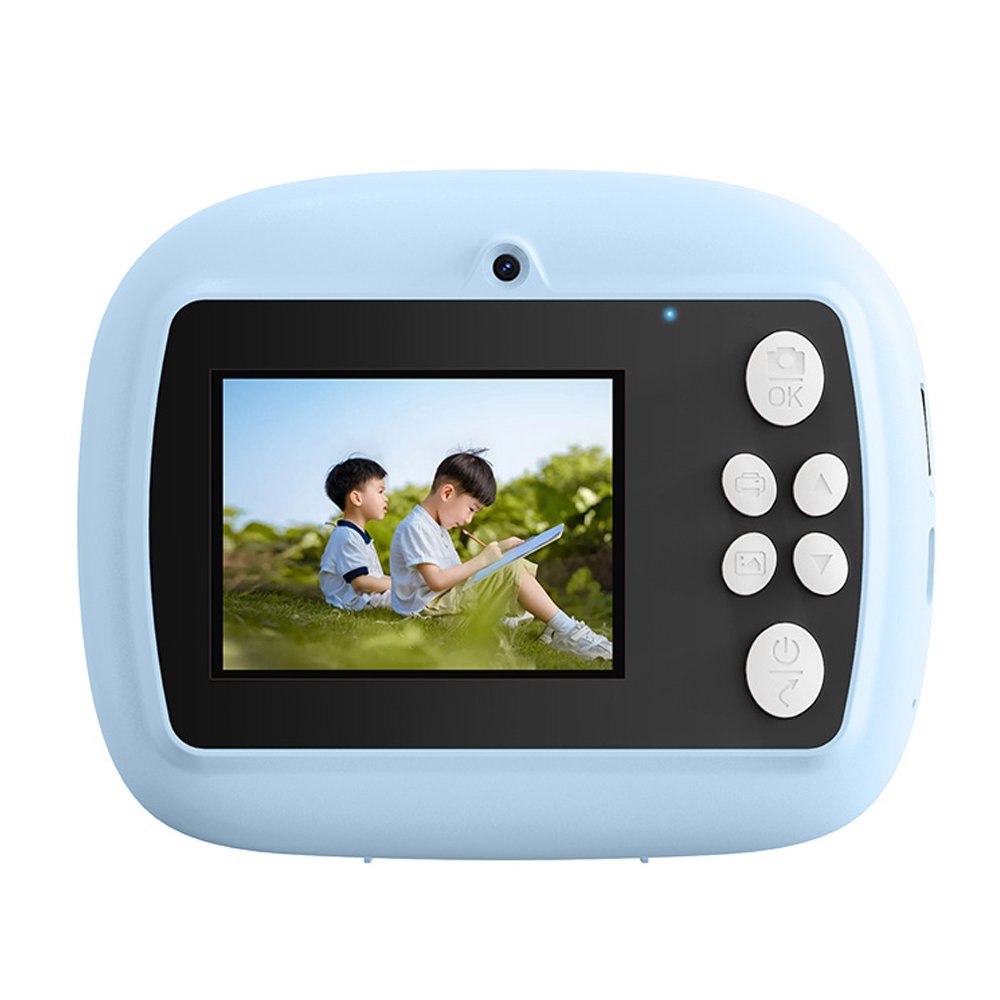 2024 C12 Kids Digital Camera 1080P Dual-Camera Quick Printing Video Recordings Music Games Children's Take Photo Camera Gift Set