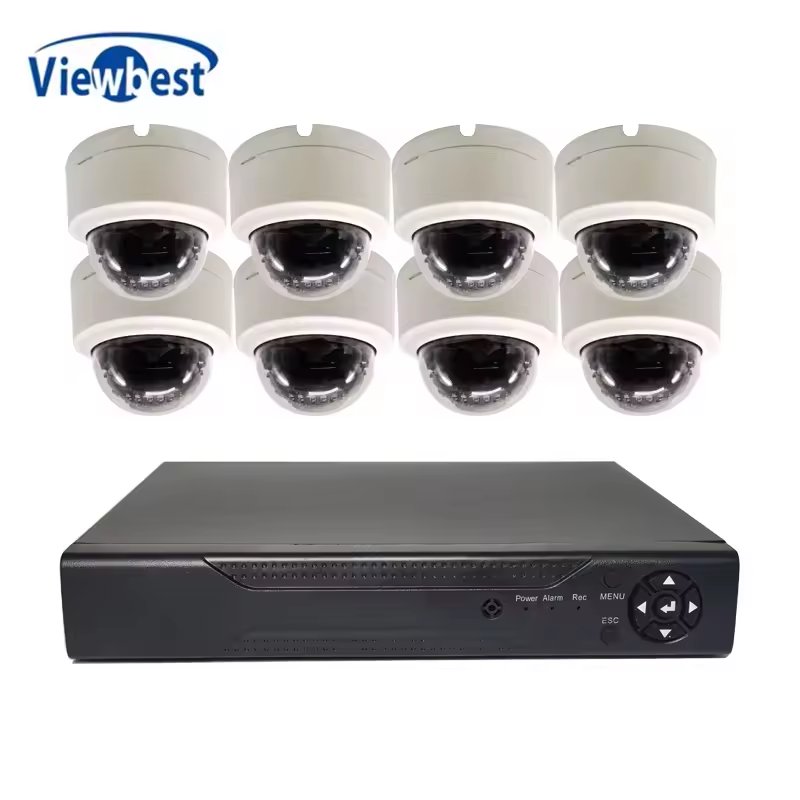 8 CH AHD DVR Kit 5MP CCTV Security Camera System Video Surveillance System Bullet Camera Night Vision in and outdoor