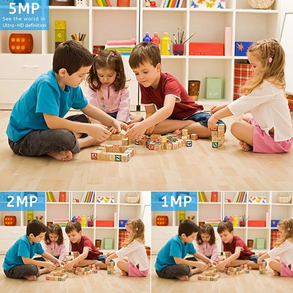 3mp 4mp 5mp Hd Mini Camera For Indoor Surveillance Motion Detection Night Vision Smallest Cctv Camera