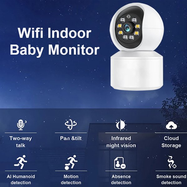 3mp 4mp 5mp Hd Mini Camera For Indoor Surveillance Motion Detection Night Vision Smallest Cctv Camera