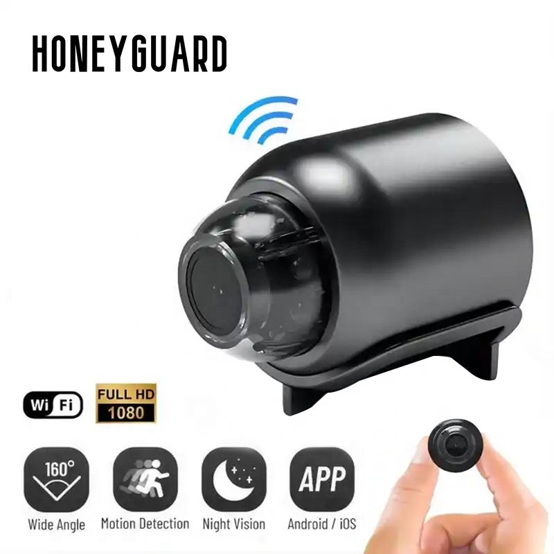 HONEYGUARD HSC019 Factory price HD 1080P night vision video playback WIFI network version X5 mini camera