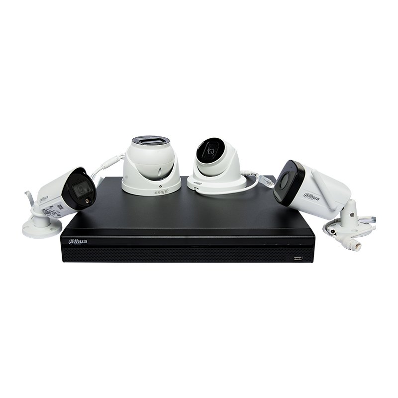 Dahua Original IPC-HDW2441T-S Black 4MP IR Fixed-focal Eyeball Network Camera Supports max 256G Micro SD card built in MIC