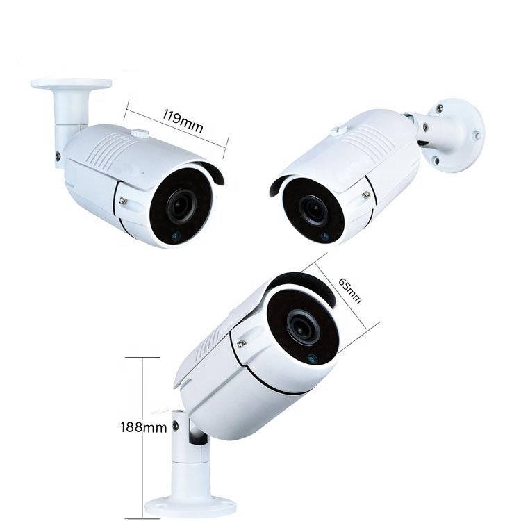 China Manufacturer 1080P AHD night vision dual light 4k home security cctv bullet camera