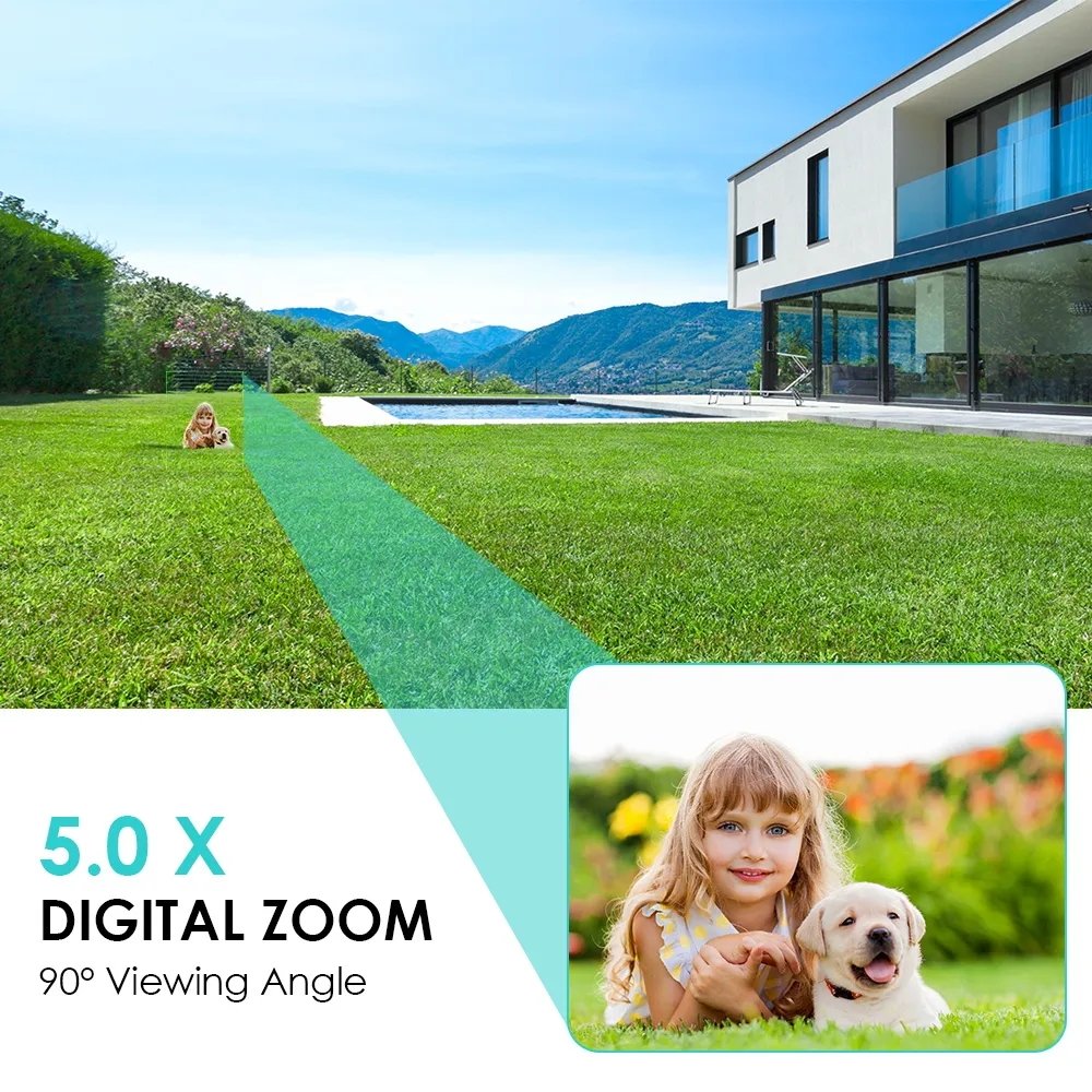 Xm Webcam Autofocus 1080P Sony Imx307 5X Zoom Ipc Human Detection Starlight 25Fps Dwdr Icsee On-vif Rtsp Cctv Video Surveillance