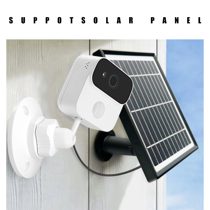 Indoor Home Security Cameras Time-lapse photography 2K MINI WiFi Camera Kit AI Smart Human Siren wireless battery camera