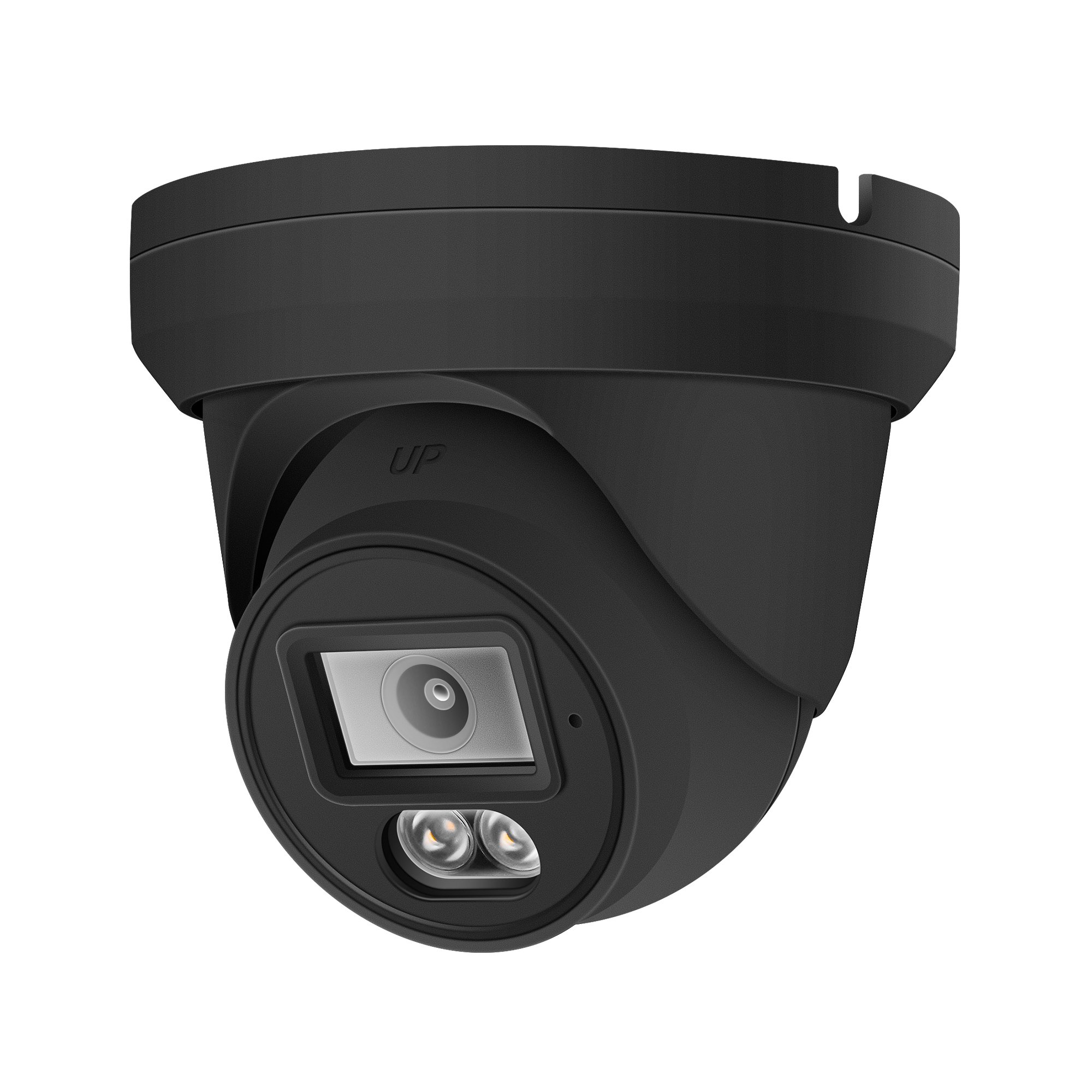 Full Color IR&Warmlight Smart Hybrid Light 8MP 4K Mini Turret Security IP Camera 2.8mm POE Build in Mic. Smart Motion Detection