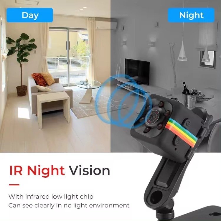 hot sell 720P 1080P Video Camcorder body sports HD Mini DV factory Security Camera sq11 mini camera
