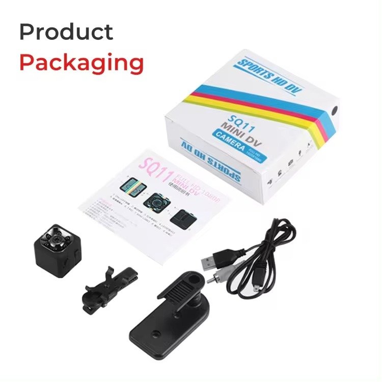 hot sell 720P 1080P Video Camcorder body sports HD Mini DV factory Security Camera sq11 mini camera