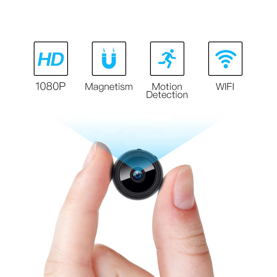 Hot sale QZT 1080p wireless video recorder camera