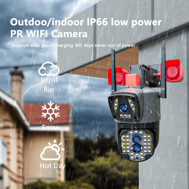 New arrival Wireless Security Monitor Home AI Network Smart IP Ptz Camera IR Night vision Security Wifi V380 Camera