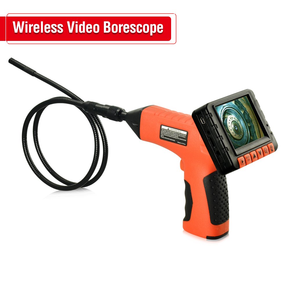 20M cable Underwater well borehole inspection camera endoscope Pipe Inspect Borescope underwater mini camera car inspect tools
