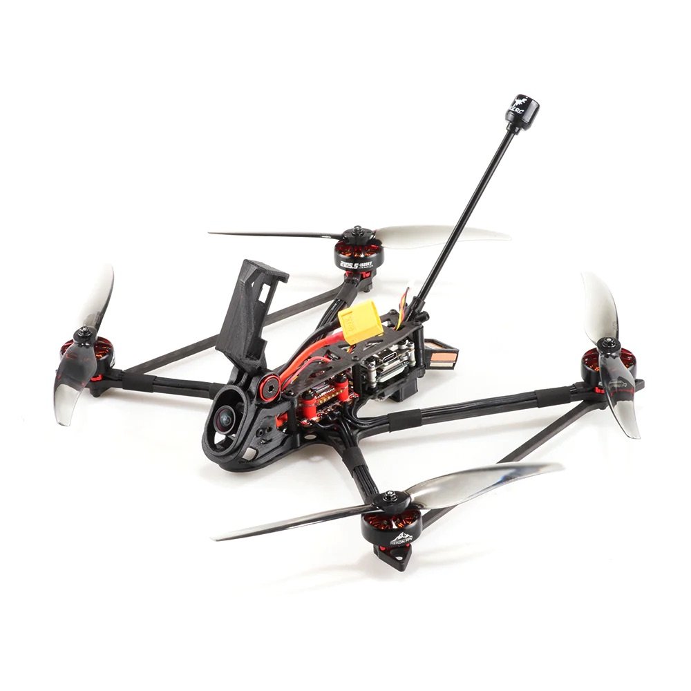Rekon 6 Mini photograph Long Range 25 minutes flying time 242mm Wheelbase 6'' frame 2006 1500KV Analog FPV Drone