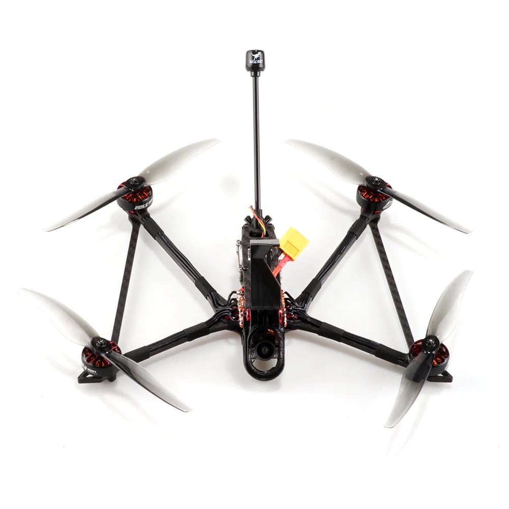 Rekon 6 Mini photograph Long Range 25 minutes flying time 242mm Wheelbase 6'' frame 2006 1500KV Analog FPV Drone