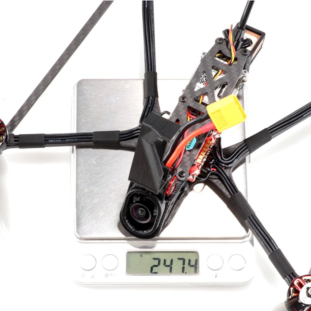 Rekon 6 Mini photograph Long Range 25 minutes flying time 242mm Wheelbase 6'' frame 2006 1500KV Analog FPV Drone