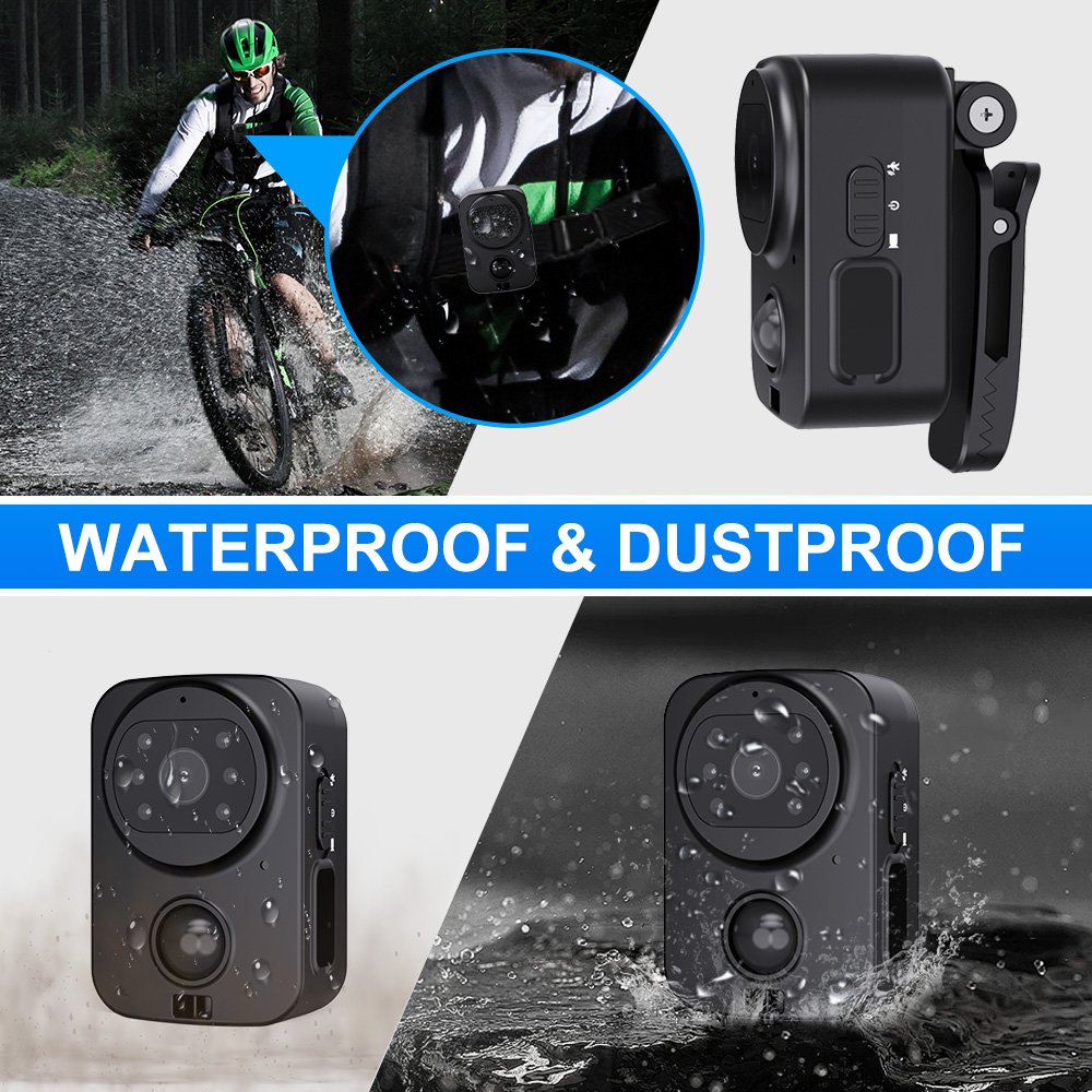 PD01 New Waterproof Without Wifi Mini Body Cameras Infrared Night Vision HD Camera Recorder Mini Camera PIR Motion Detection