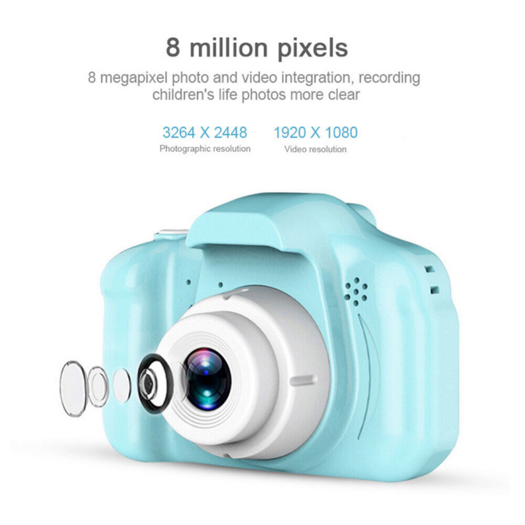 8 Million Pixels Kids Mini Camera Gift Portable SLR Educational Toy Photography Camera Children Digital Camera Toys With Games