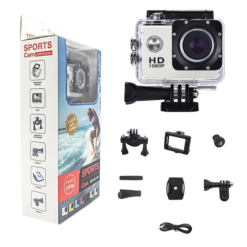 Real Original mini Camera Full-HD 1080p waterproof diving Action and Sport camera