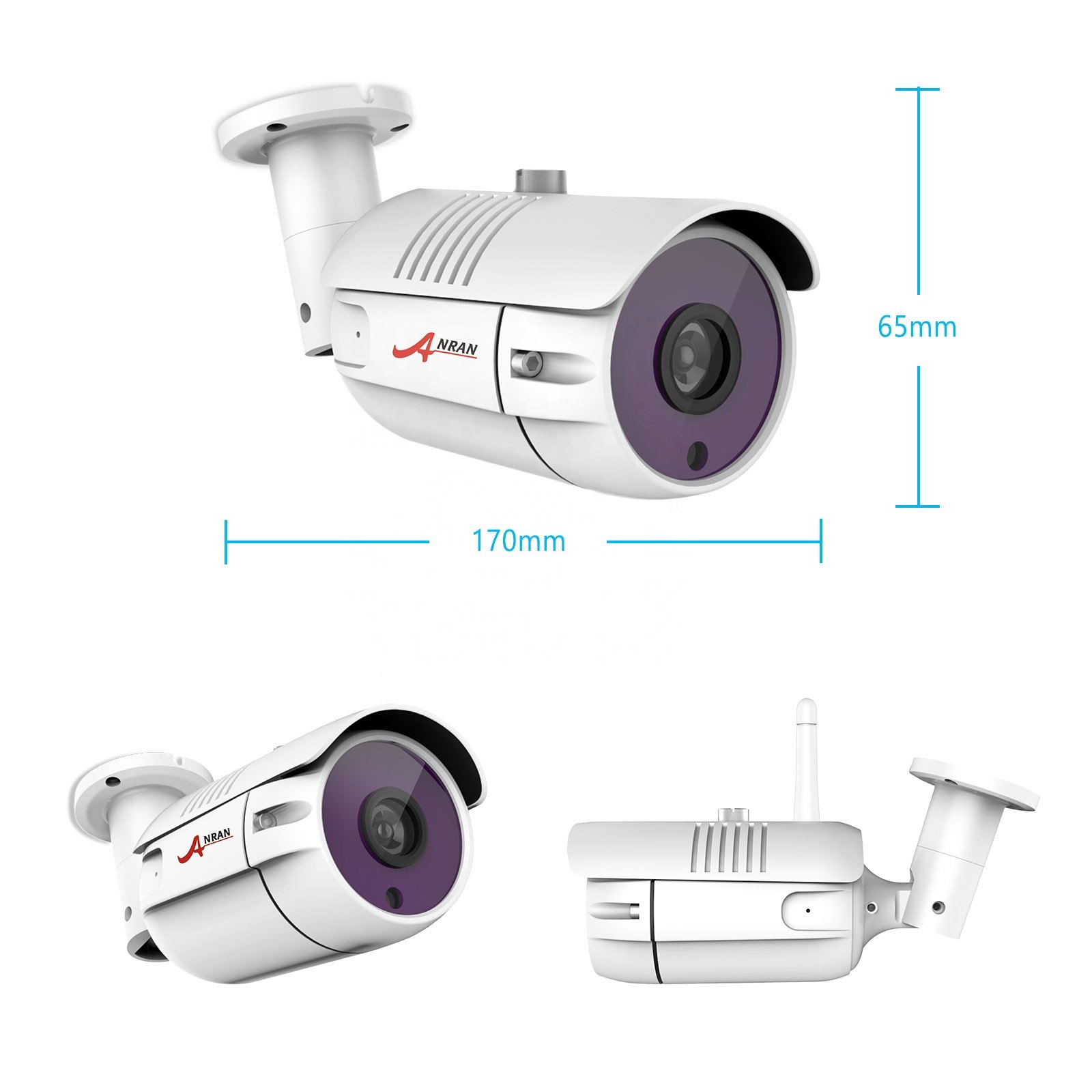 AHD DVR kits 32 Channels 1080p 2mp HD Analog Camera 1080N AHD DVR security system