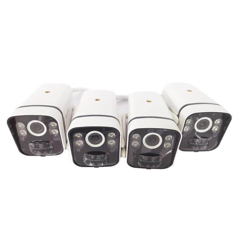 ahd analog system home 4 channel tuya nvr wifi solar power night vision full hd wireless security camera cctv kit for cctv