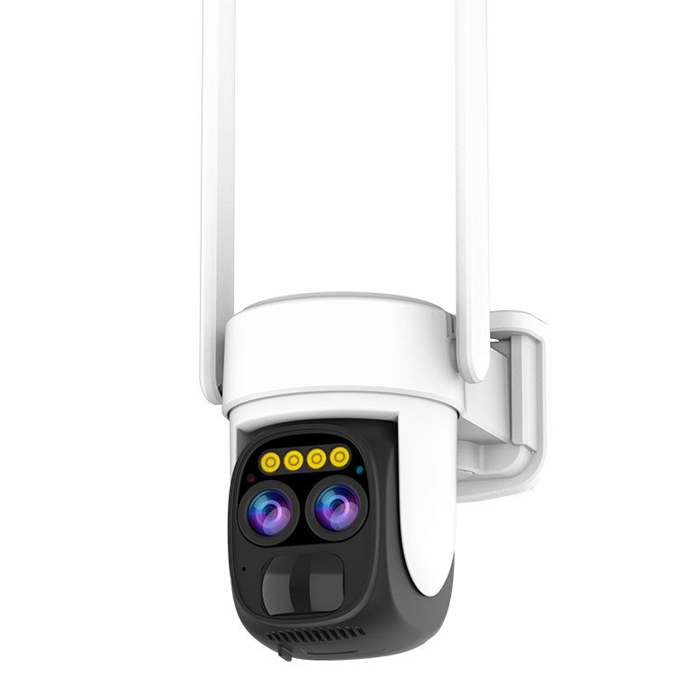 Smart home AI human detection Wifi Network Camera IP CCTV Speed Dome PTZ camera outdoor Network Solar Battery dual lens Camera