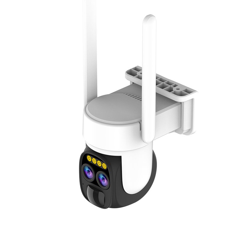 Smart home AI human detection Wifi Network Camera IP CCTV Speed Dome PTZ camera outdoor Network Solar Battery dual lens Camera