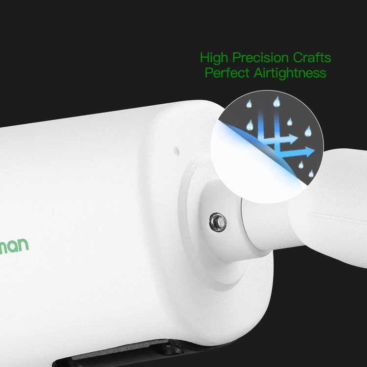 GA-YUFW-M8SG New 4K 8MP Full Color IP POE Network Camera for Outdoor Night Vision Audio