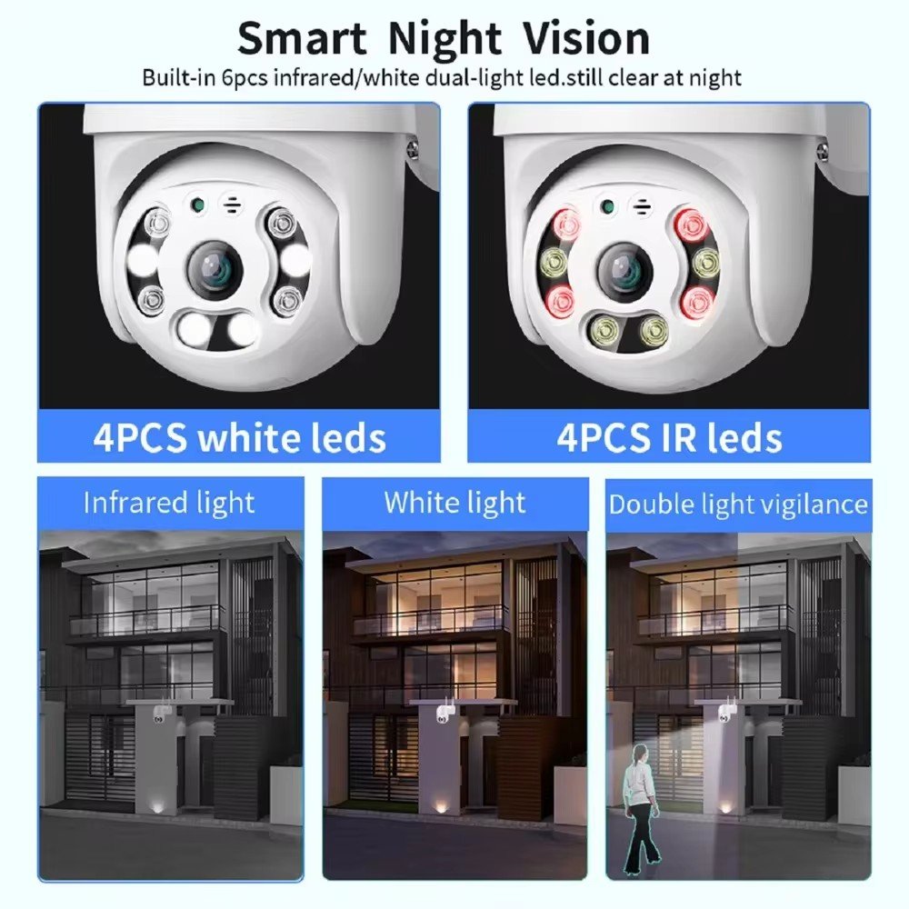 HD Intelligent Wireless IP65 Network Camera Waterproof Two-Way Audio Waterproof HD Intelligent Wireless Camera