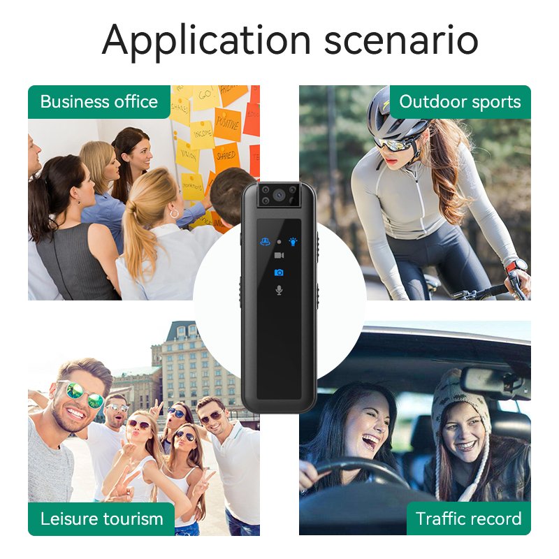 CS07 Mini Camera Action Sport Digital Video Recorder 1080P Body Worn Micro Cam Security Camcorders