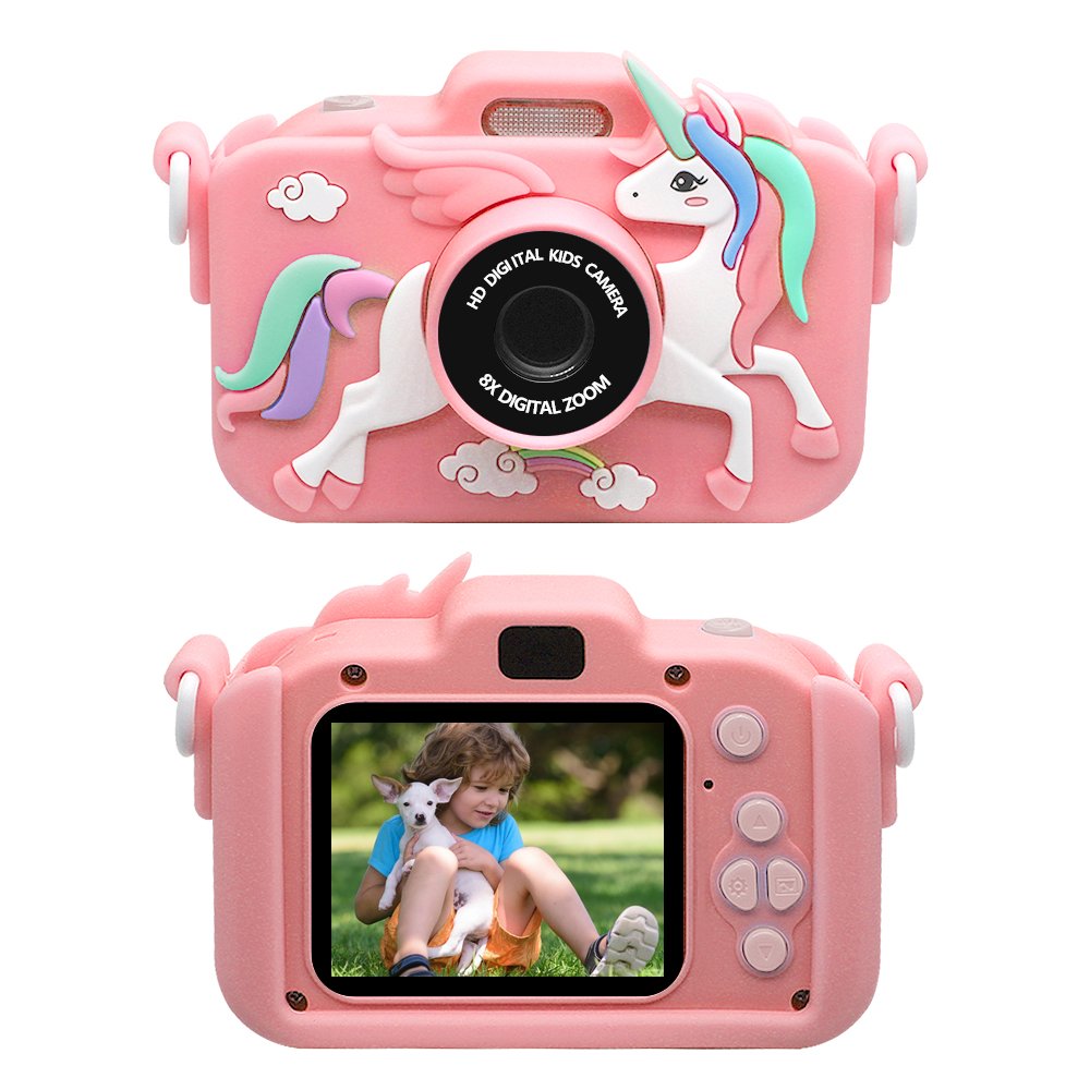multiple color Mini kids camera FHD 1080P 48MP Video Recorder Selfie Dual Camera 2.0 inches IPS Screen Children camera