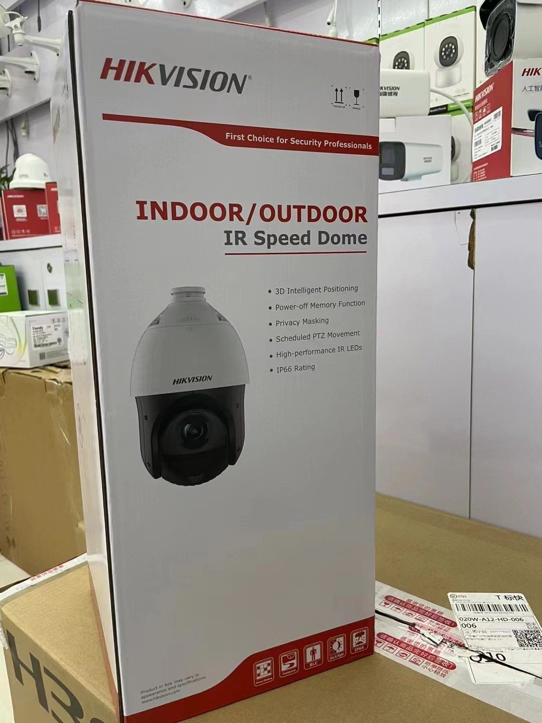 Hik DS-2DE4425IW-DE 4MP POE Ultra-Low Light CCTV Camera Network Security Outdoor 25x PTZ Indoor Application Wireless Alarm IP66