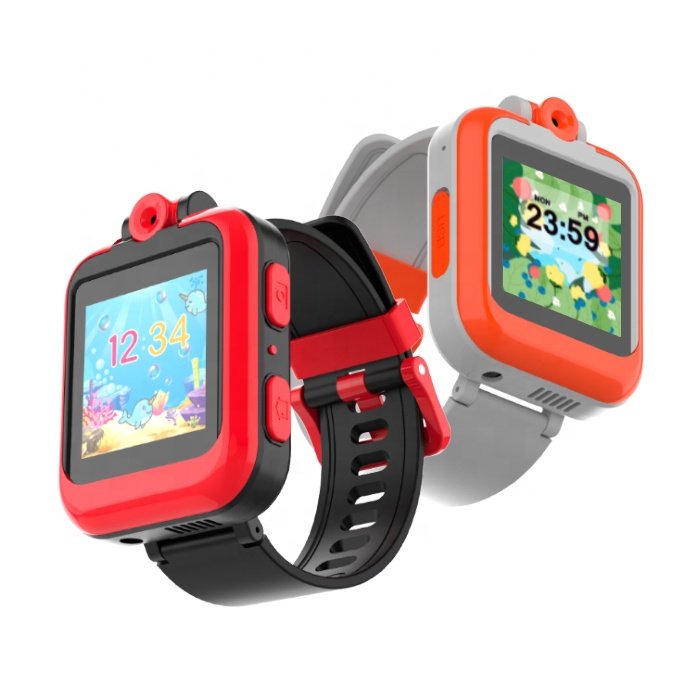 Custom Label 1.44 Inch Touch Screen Kids Smart Watch Child Pedometer Smart Hand Watch Build in 9 Games