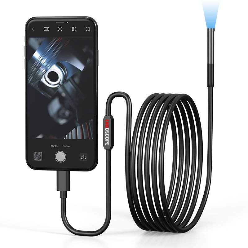 Factory Direct W300A 7.9mm Endoscopic Video Inspection Endoscope Camera For Mobile Type-C with Cable Length 1M