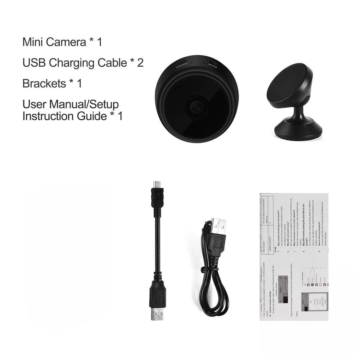 Mini camera HD 1080P Surveillance Security IP Cameras Mini Cam Nanny Cam With Night Vision Wifi Mini Camera