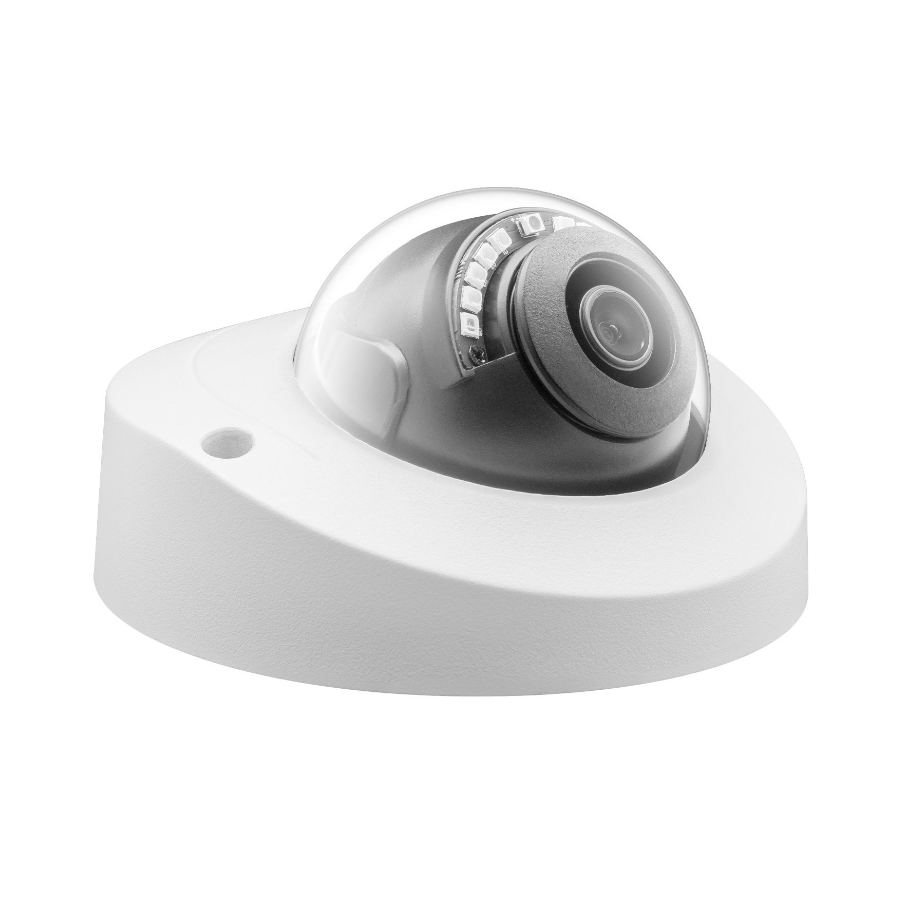 Good quality Metal Dome vandal camera SONY335 5MP 25fps IP Network camera 20M IR Distance with Mic Human detection HIK Plug Play
