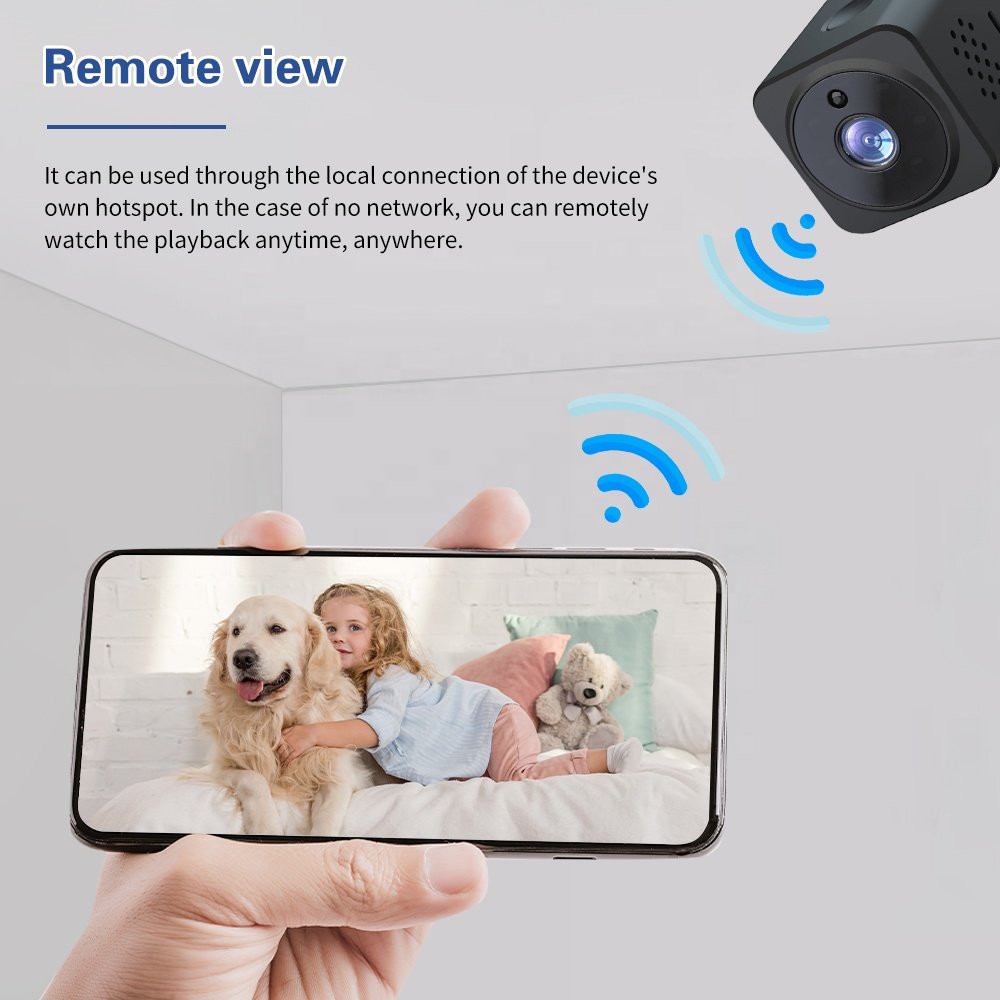 New Hot selling mini small camera wifi full HD 1080P wireless micro cctv nanny camera
