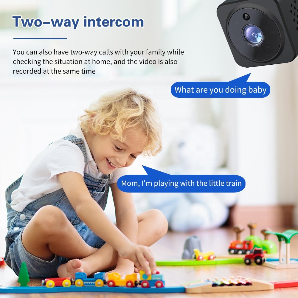 New Hot selling mini small camera wifi full HD 1080P wireless micro cctv nanny camera