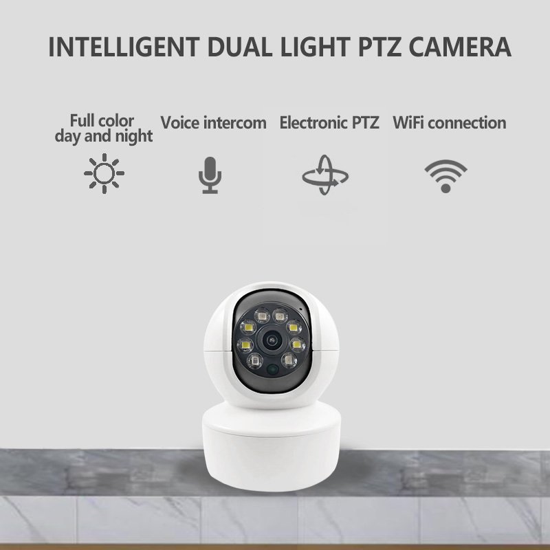 PTZ 360 degree camera 2MP network icsee camera surveillance exterieur