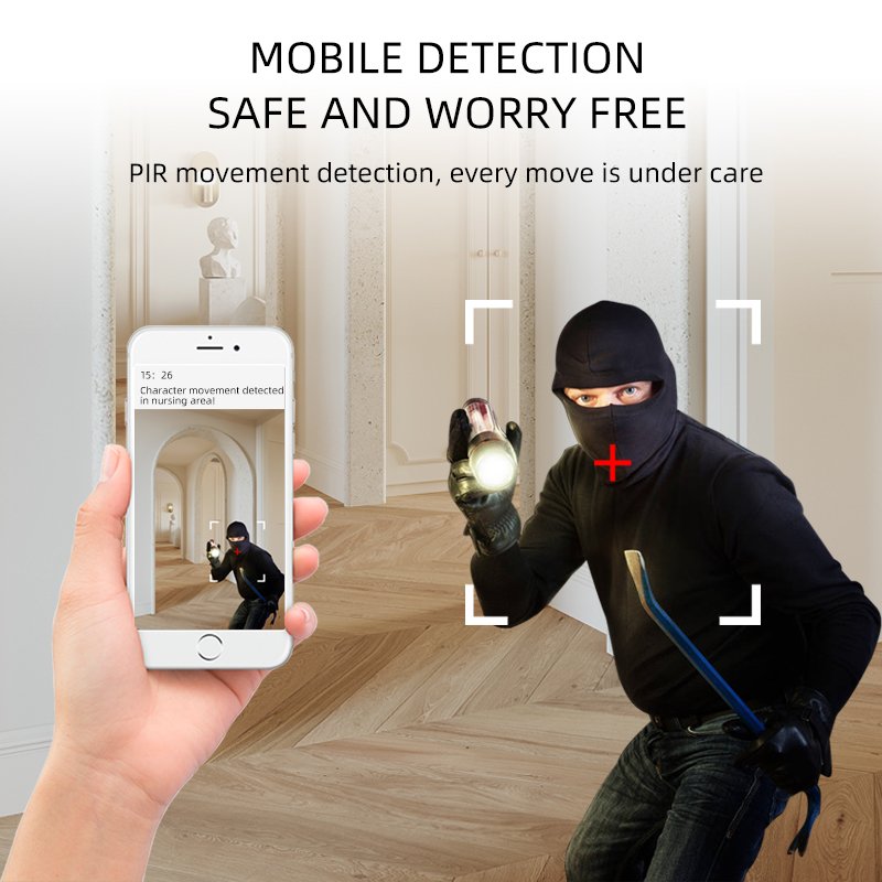 A2 Night Vision 1080P HD Network Small Camera APP control Baby Monitor Home Security camera
